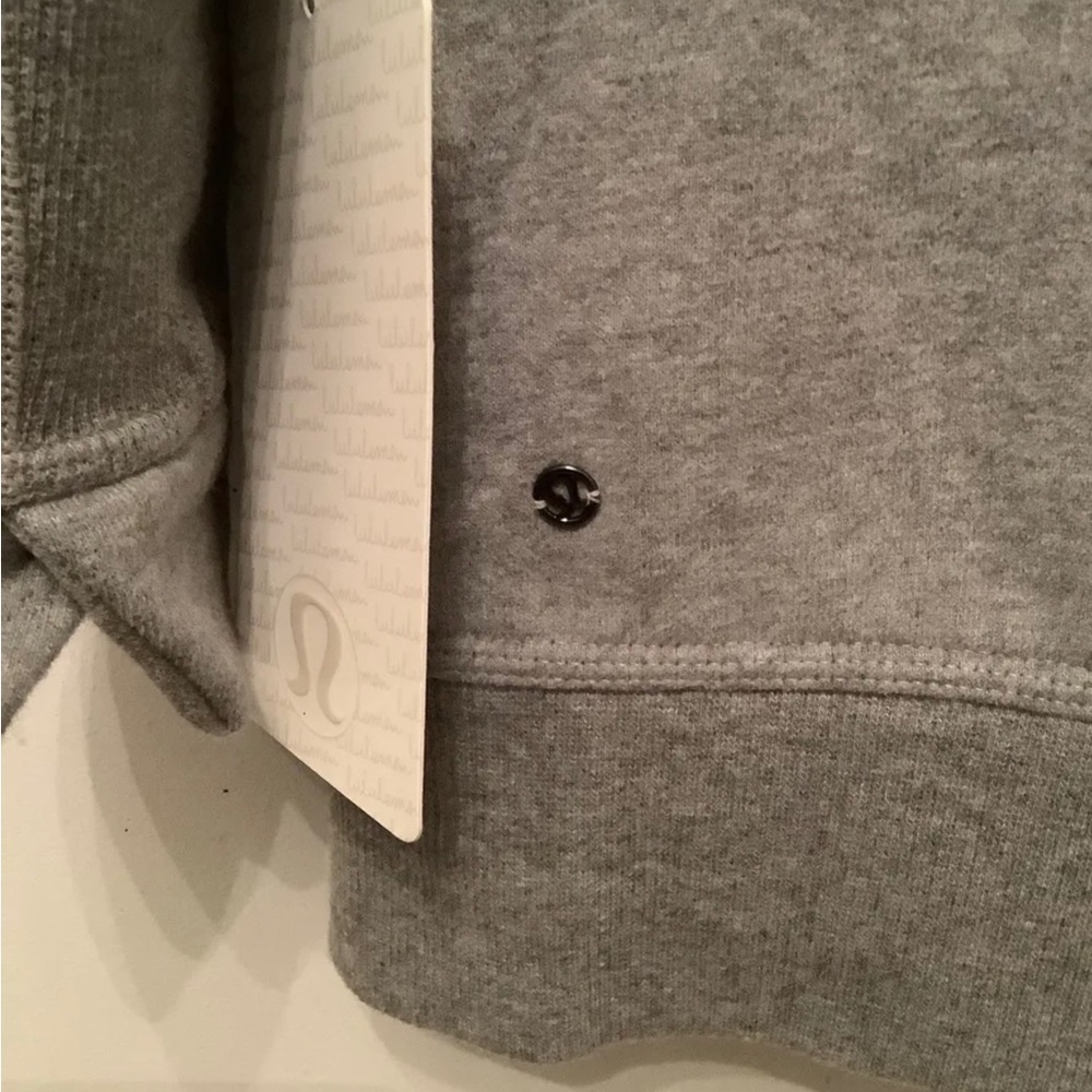 Lululemon Yin To My Yang Cardi Gray Sweatshirt Jacket - Picture 6 of 11